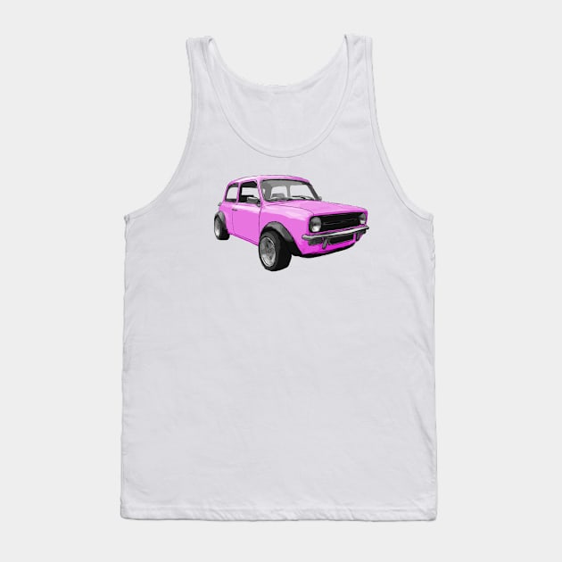 Yet Another Classic Mini Pink Tank Top by jdm1981